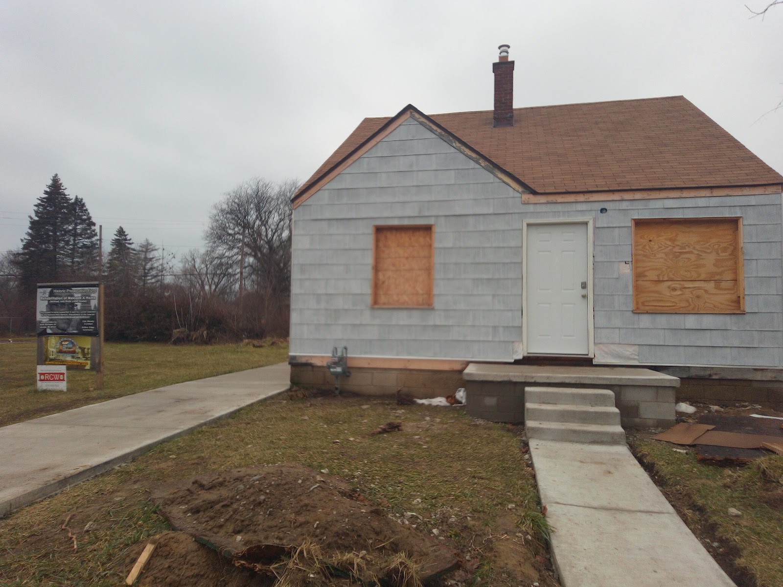 Malcolm X Historical Home in Inkster