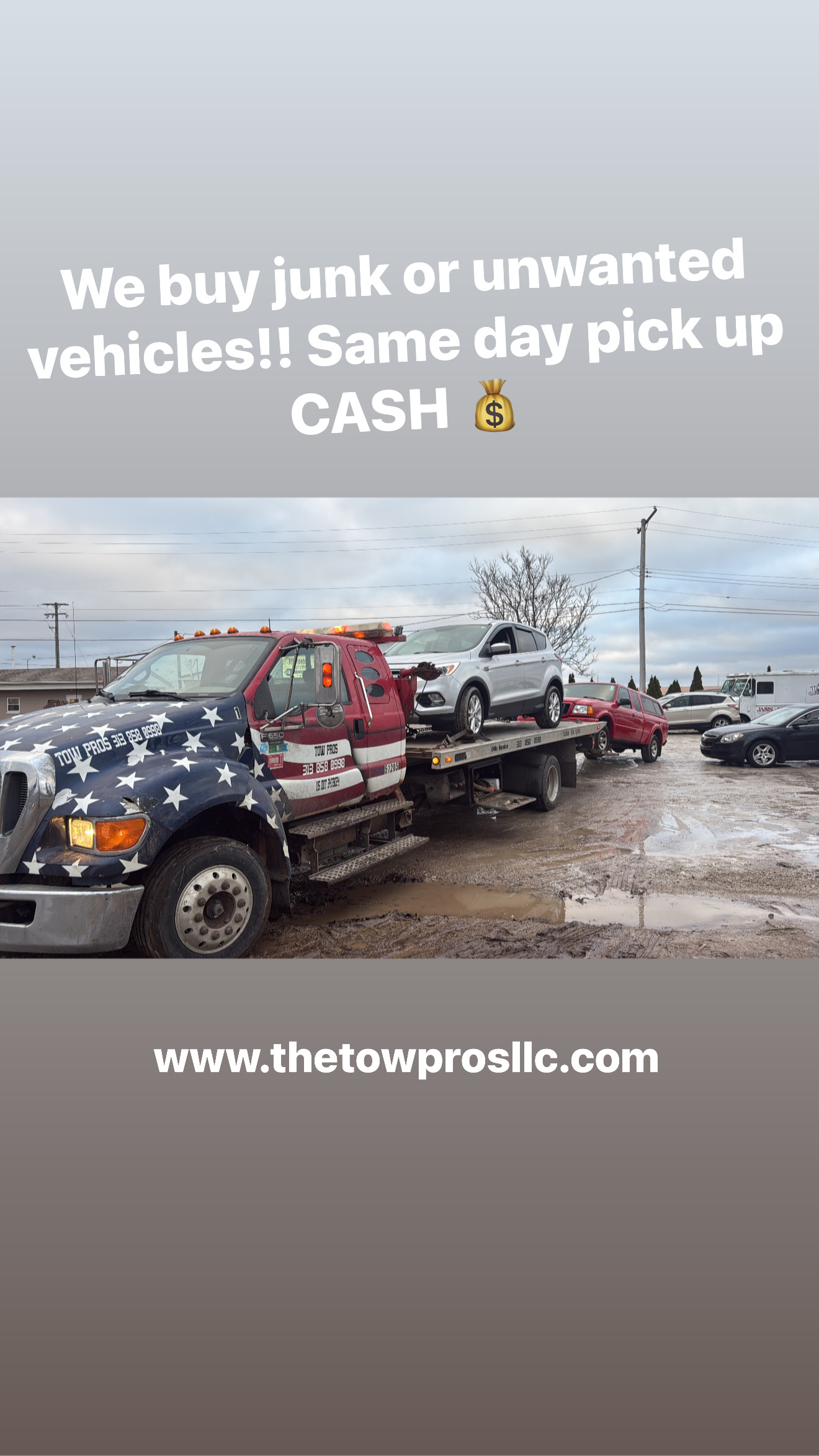 Tow Pros LLC (We Buy Junk Cars) in Westland