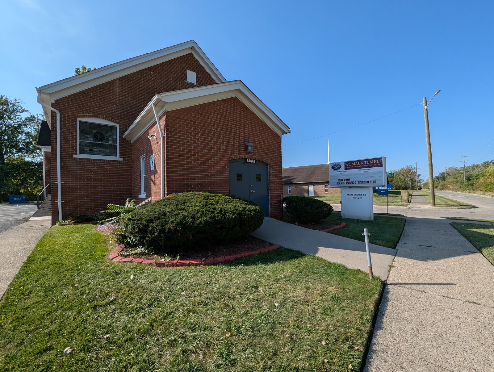 Womack Temple Church in Inkster